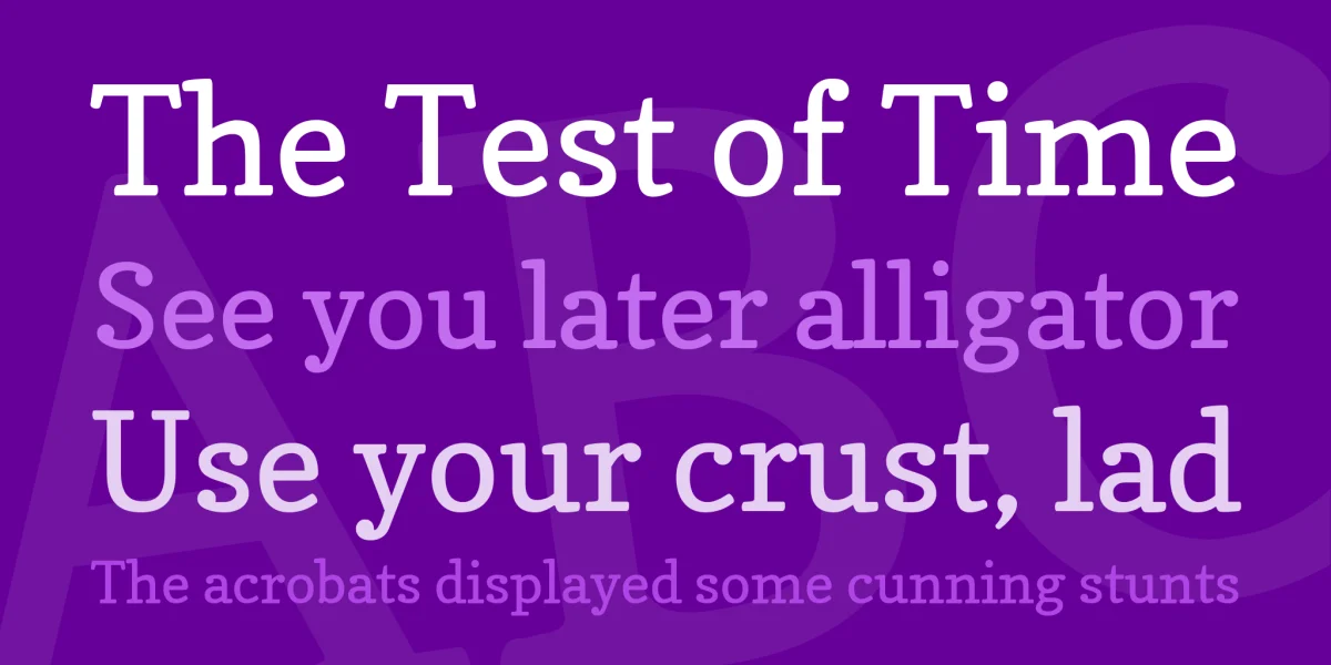 Copse Font preview 2