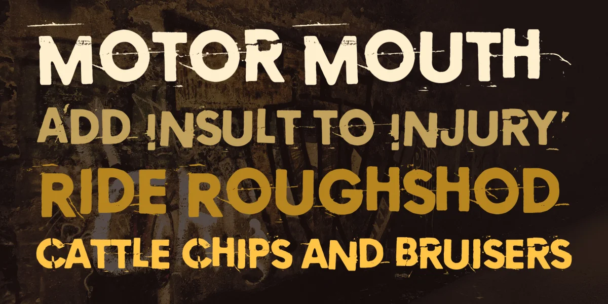 Copycat 759 Font preview 8