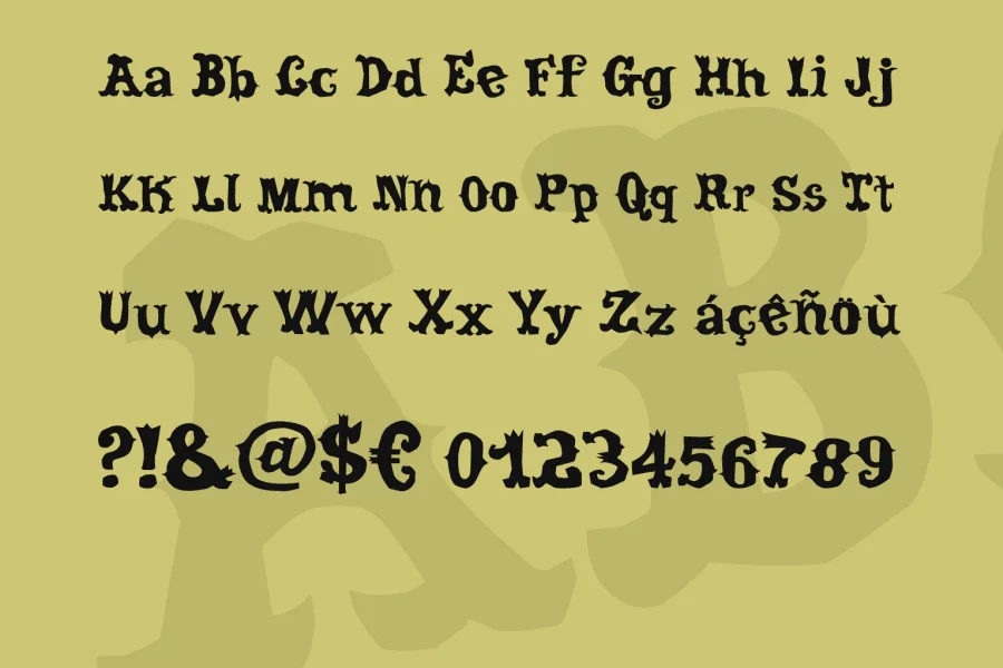 Cordel Circo Mambembe Font preview 5