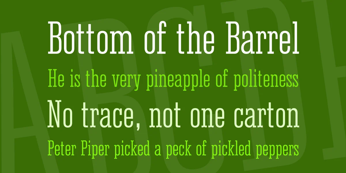 Corki Font Family preview 2