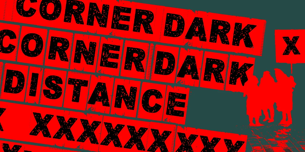 Corner Dark Font Family preview 6