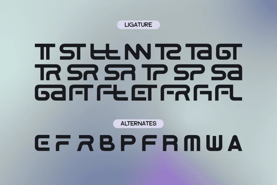 Corpta DEMO Font preview 5