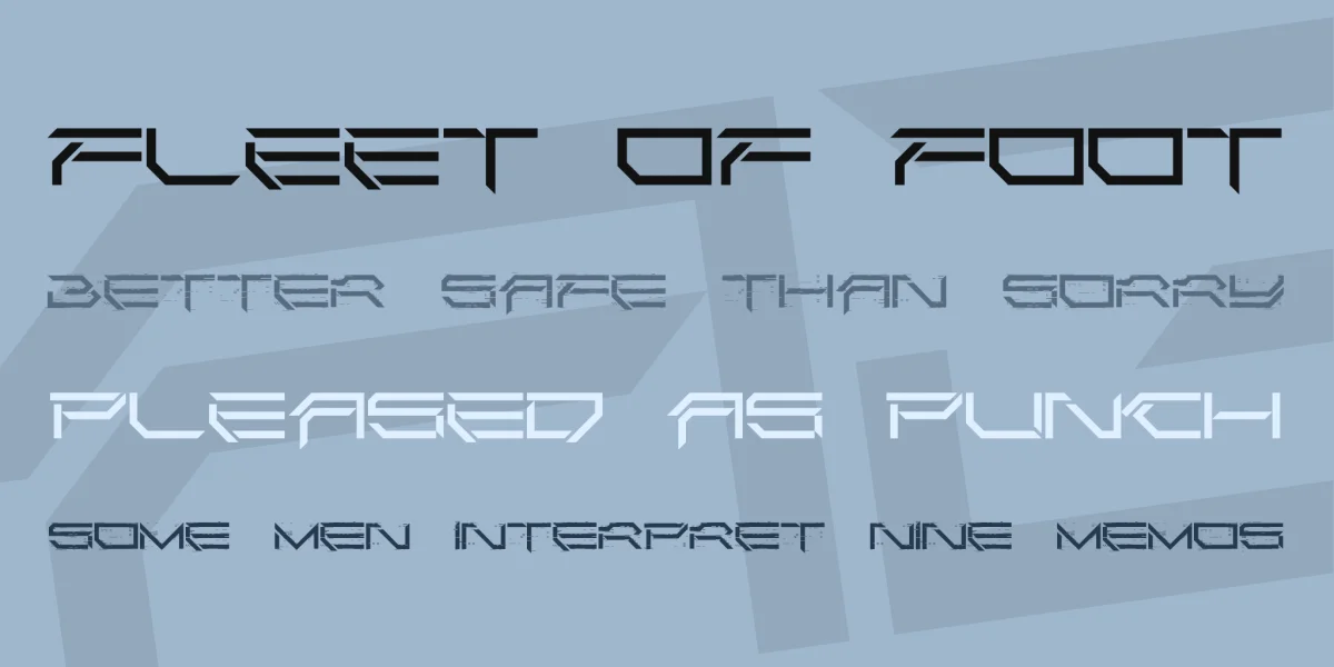 Corruptor Font Family preview 2