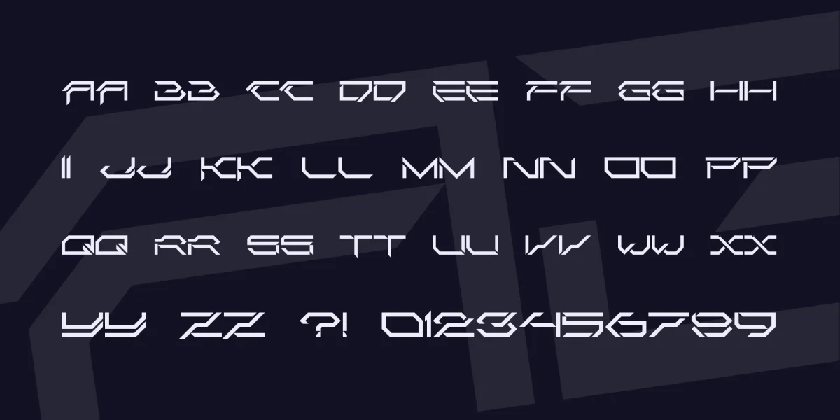 Corruptor Font Family preview 3