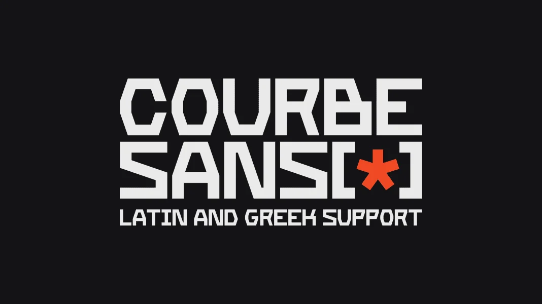 Courbe Sans Font