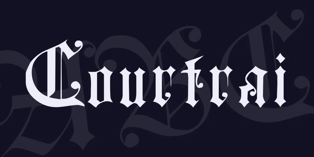 Courtrai Font