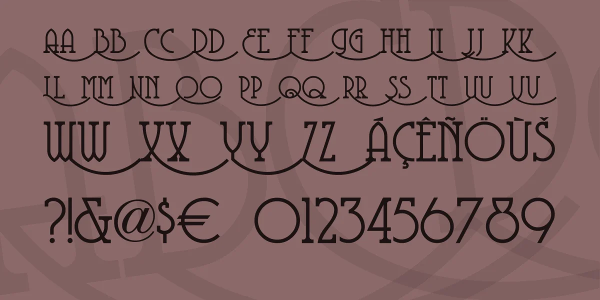 Coventry Garden NF Font preview 2