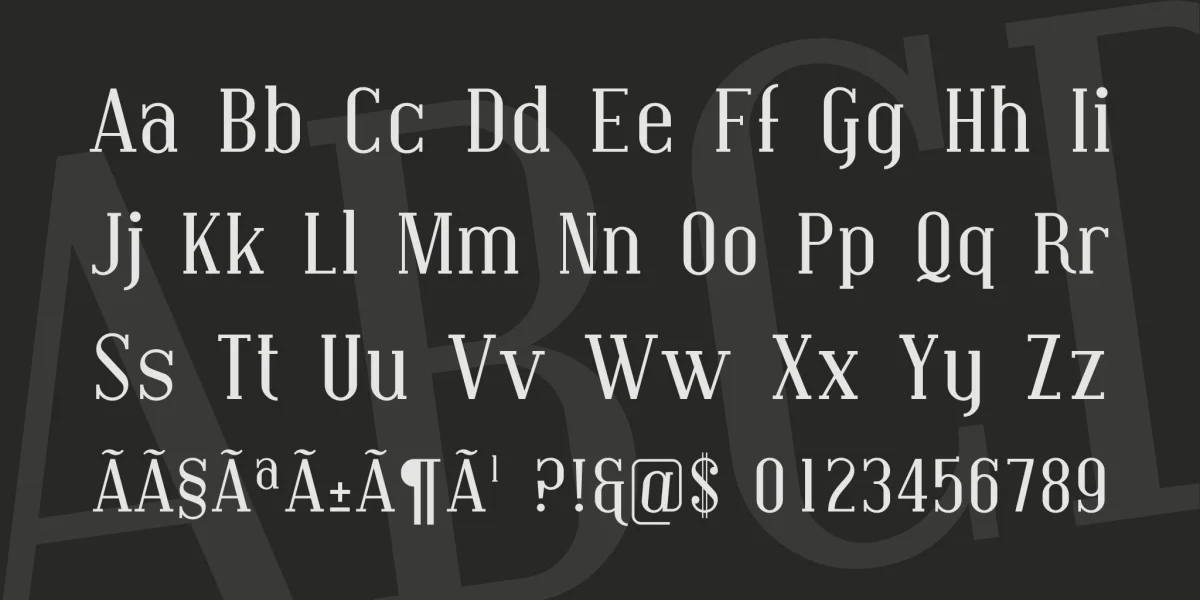 Covington Font Family preview 4