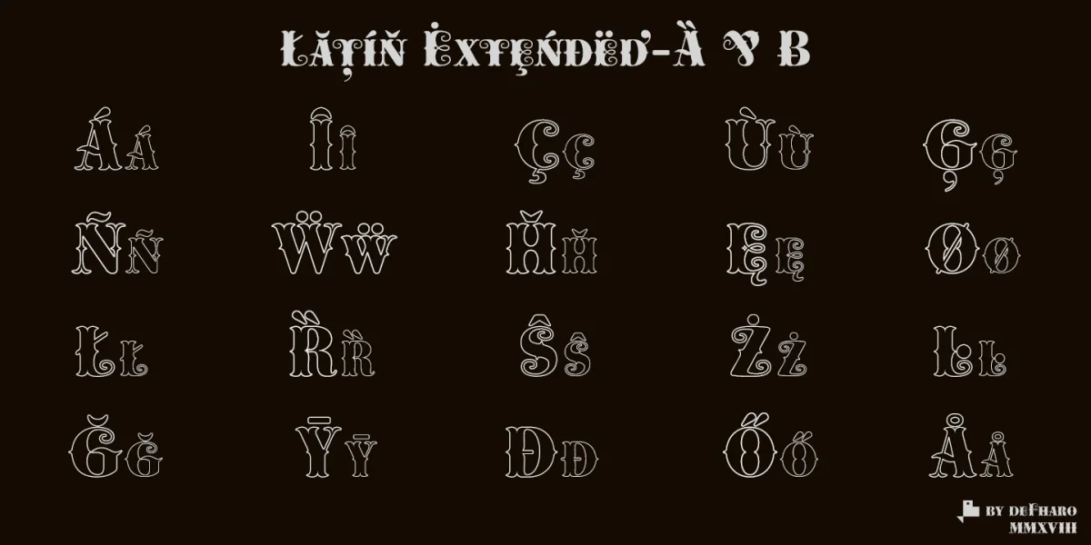Cowboya Bi Font preview 4