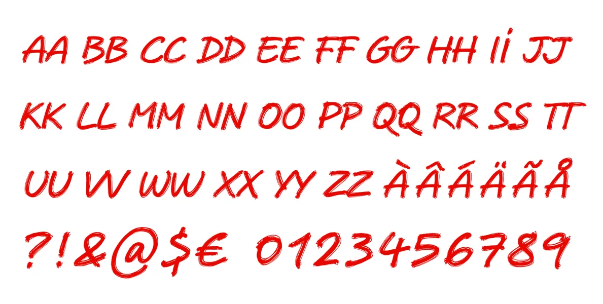 Crabmeal Font preview 4