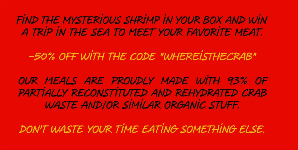 Crabmeal Font preview 5