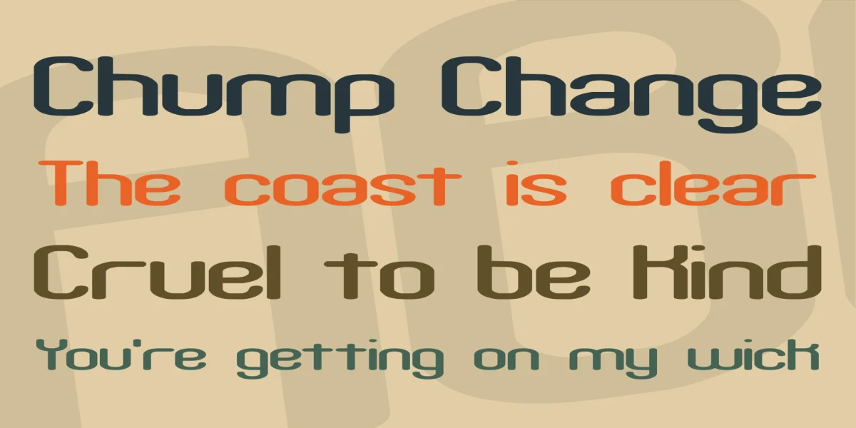 Crackdown BRK Font Family preview 2