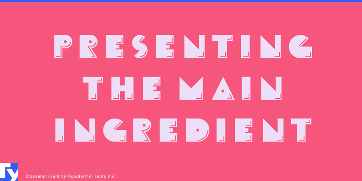 Crack Man Font Family preview 4