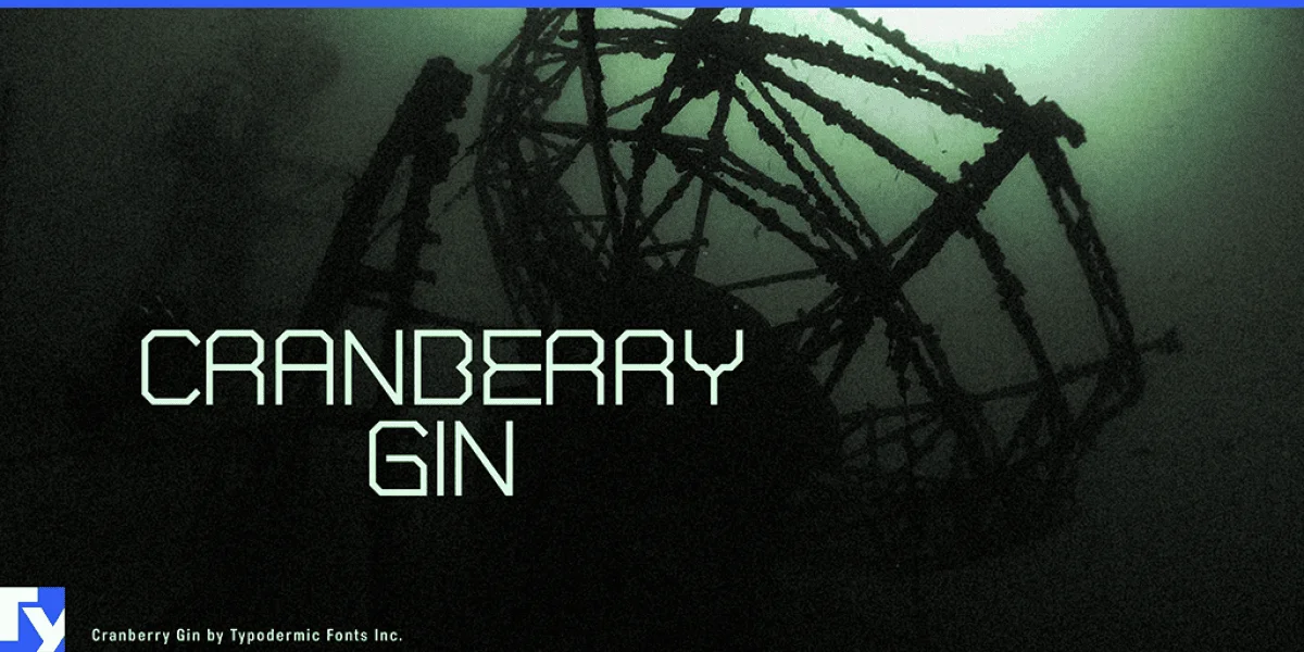 Cranberry Gin Font