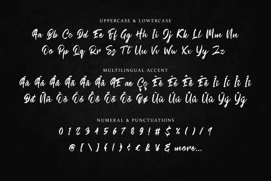 Crash Soul Font Family preview 9