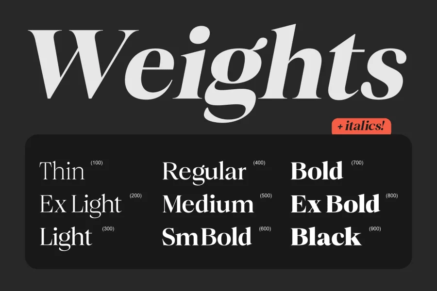 Craville Font Family preview 2