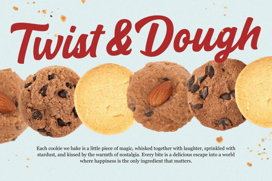 Cream Cake Font Family preview 6