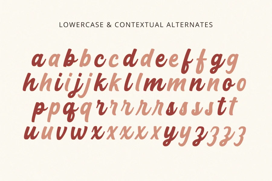 Cream Cake Font Family preview 9