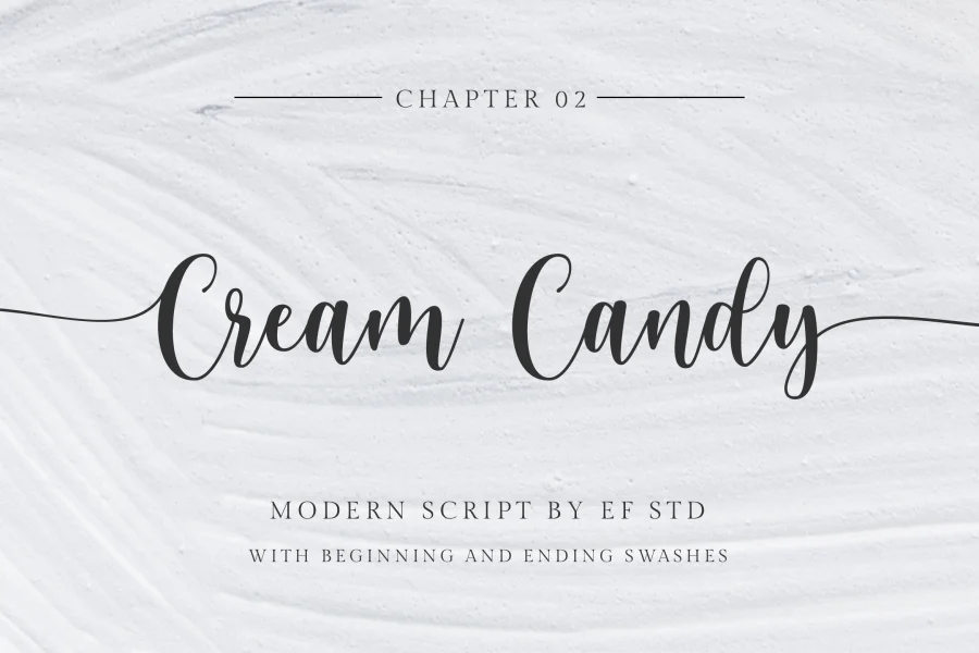 Cream Candy Font