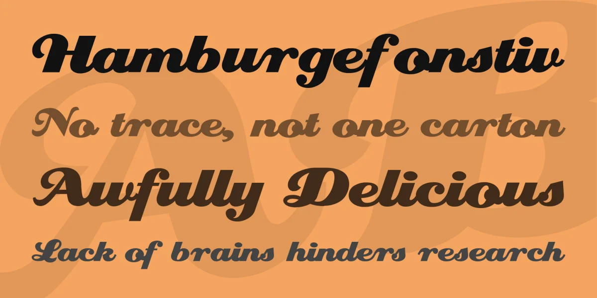 Creampuff Font preview 2