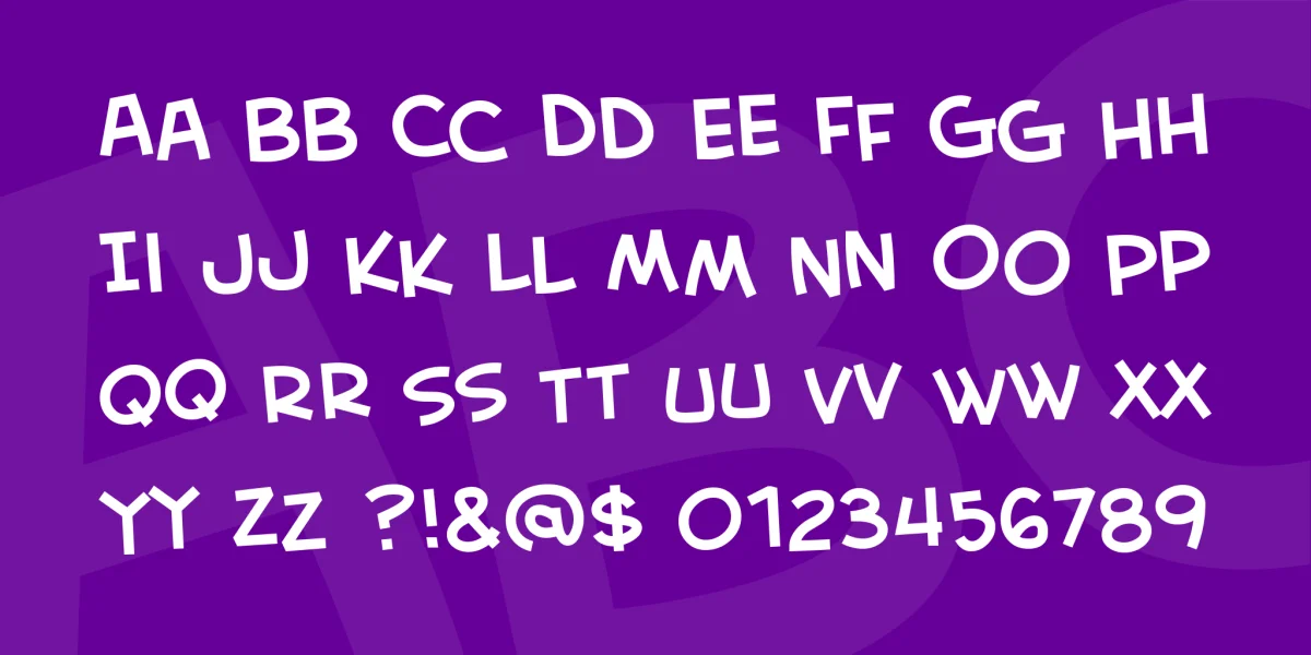 Creative Block BB Font Family preview 4