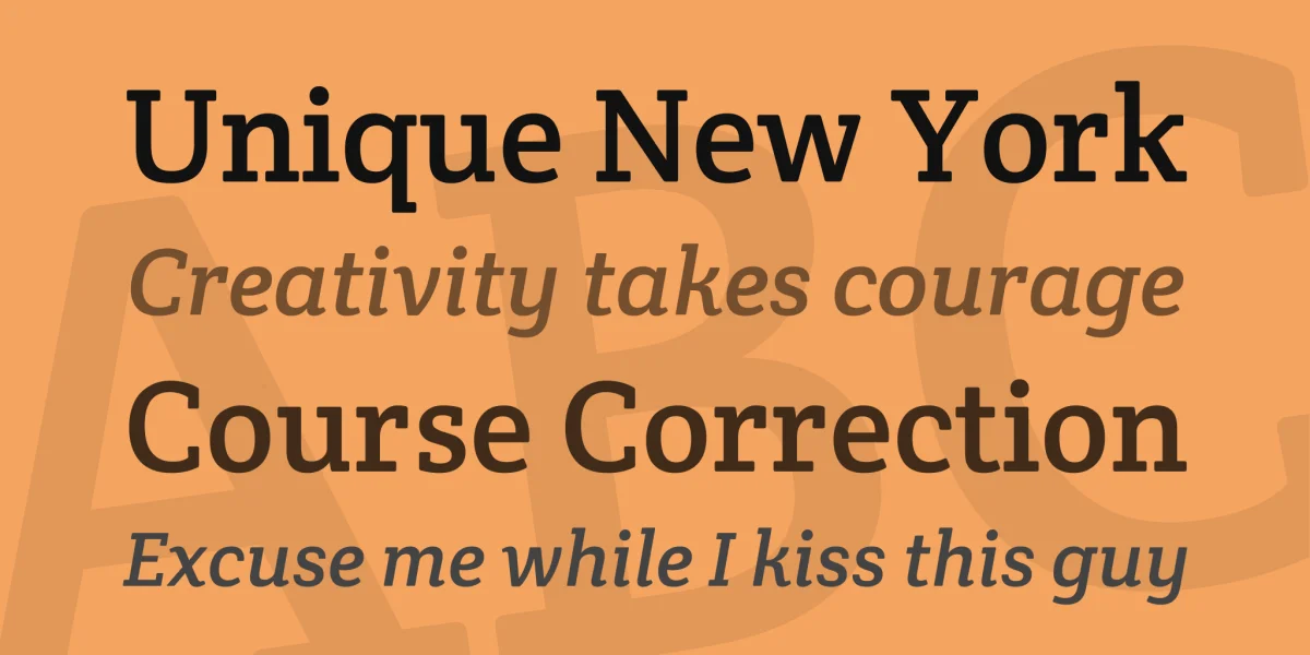Crete Round Font Family preview 2