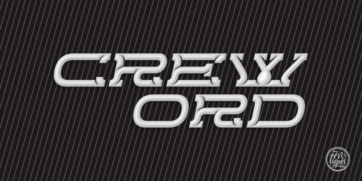 Creword Font Family preview 2