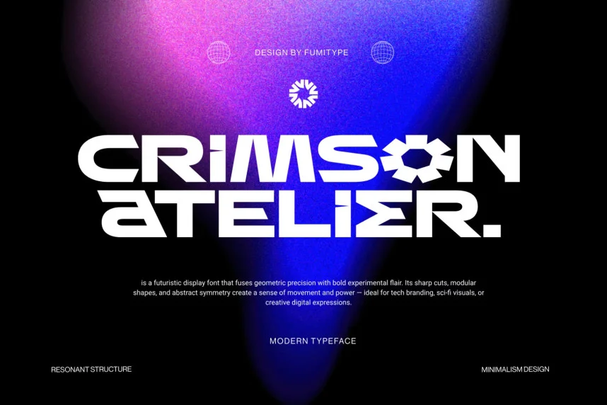 Crimson Atelier Font