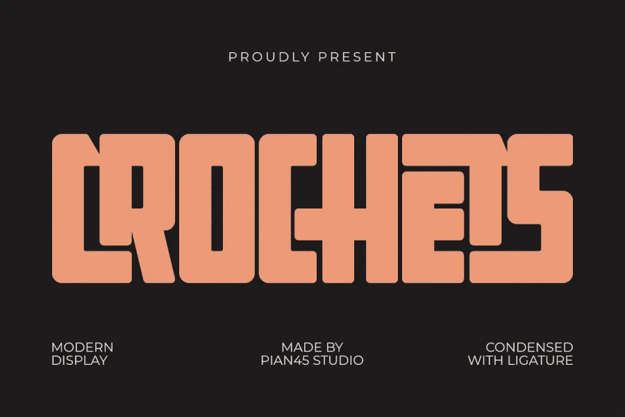Crochets Font