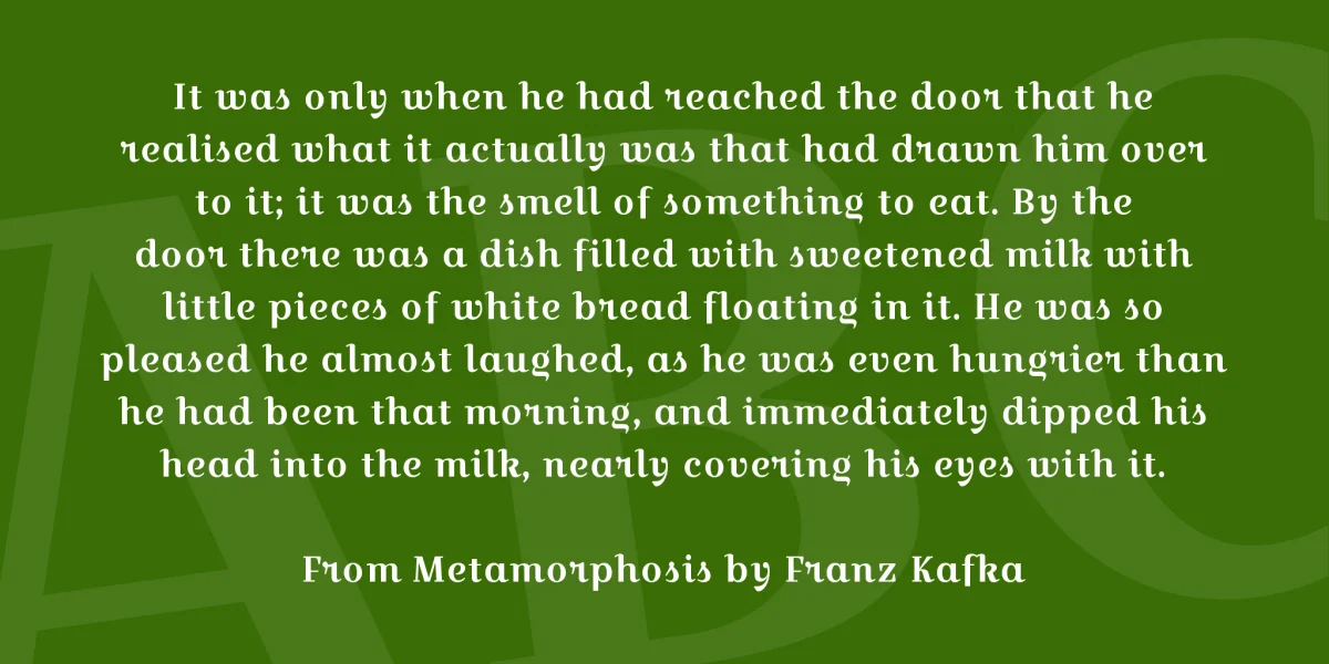 Croissant One Font preview 4