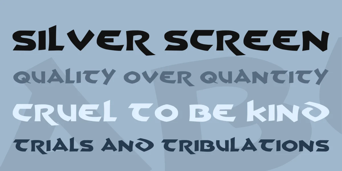 Crom Font preview 2