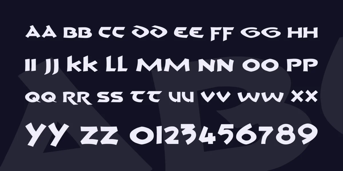 Crom Font preview 4