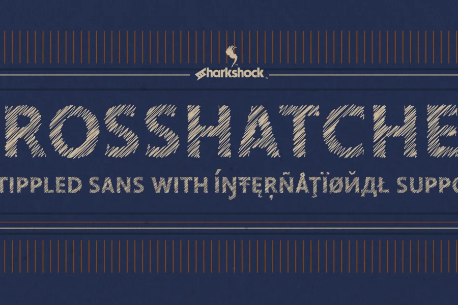 Crosshatcher Font