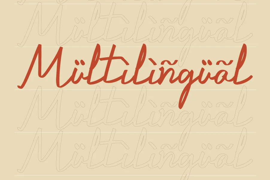 Crustaceans Signature DEMO Font preview 19