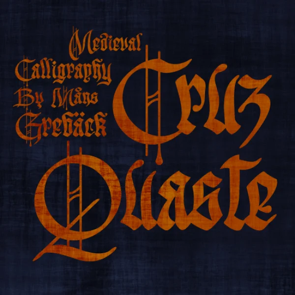 Cruz Quaste PERSONAL USE ONLY Font preview 6