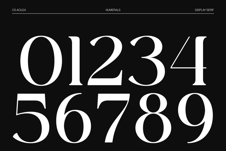 CS Acilea Demo Font preview 2