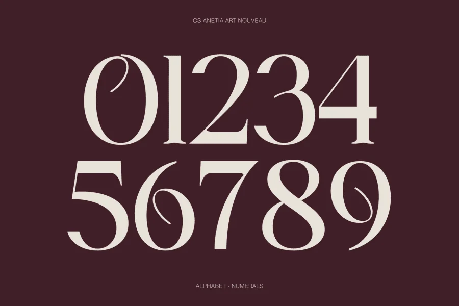 CS Anetia Demo Font preview 3