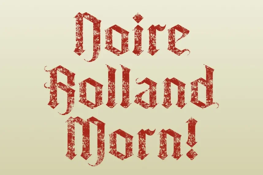 CS Artemio Stamp Font preview 3