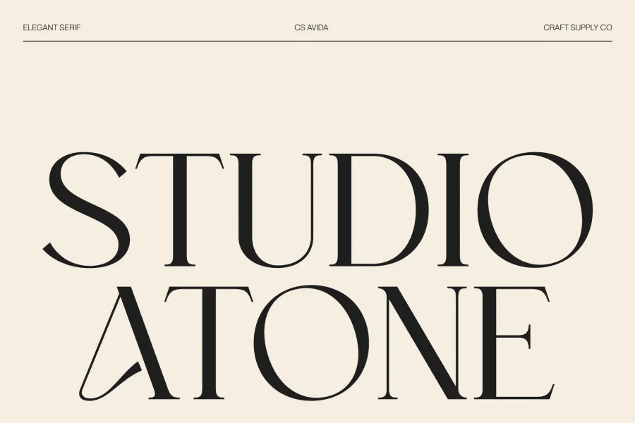 CS Avida Demo Font preview 4