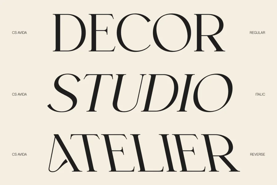 CS Avida Demo Font preview 6