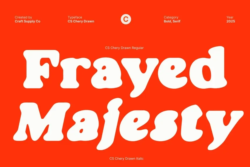 CS Chery Drawn Font preview 4