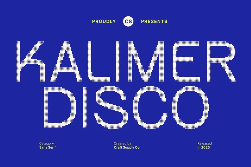 CS Kalimer Disco Font