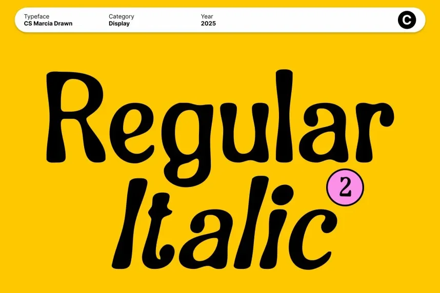CS Marcia Drawn Font preview 4