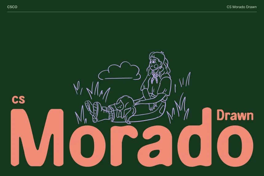 CS Morado Drawn Font