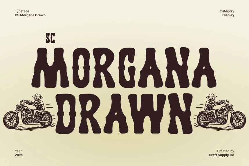 CS Morgana Drawn Font