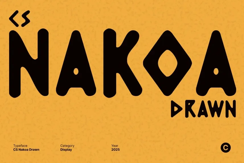 CS Nakoa Drawn Font preview 2