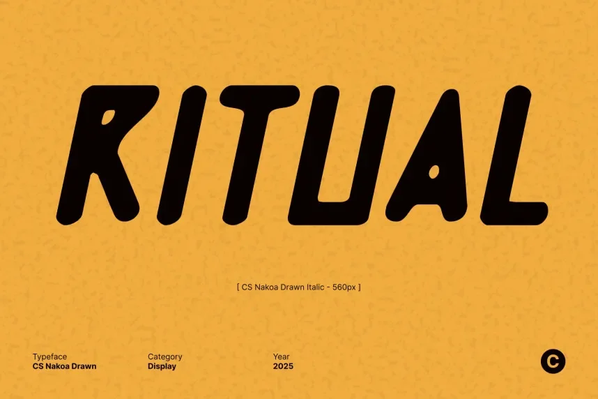 CS Nakoa Drawn Font preview 4
