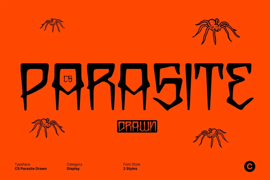 CS Parasite Drawn Font