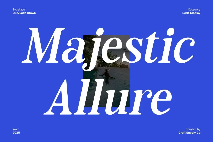 CS Quade Drawn Font preview 3