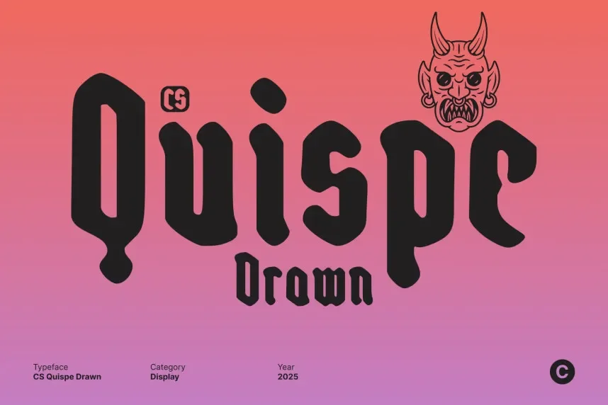 CS Quispe Drawn Font preview 2